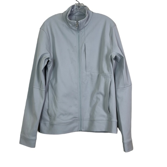 lululemon athletica Other - Lululemon Jacket Men Large Grey Gray Pockets Zipper Closure